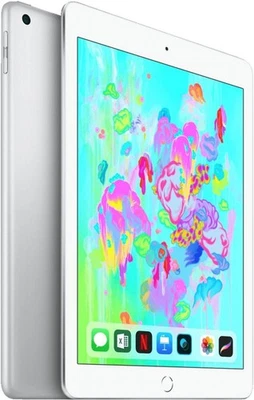 APPLE iPad 9.7 (2018) Wi-Fi 32GB Argento Eccellente - Immagine 1 di 4