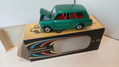Politoys art.505 Bianchina Panoramica verde 1:43 made in italy - Immagine 1 di 4