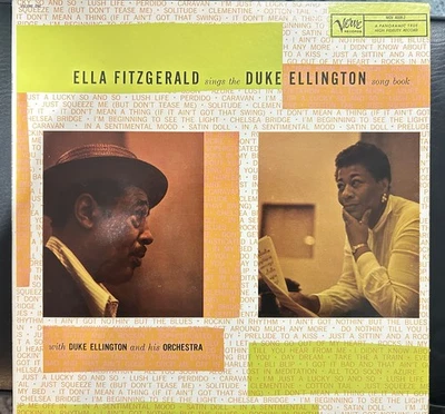 Ella Fitzgerald Sings Duke Ellington Songbook Vol 1 Verve 2LP Gatefold DG OG - Image 1 of 4
