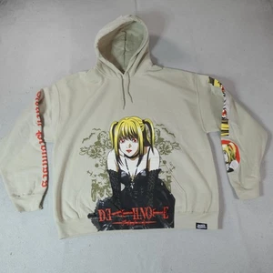 Broken Promises Hoodie Herren Large Beige Death Note Misa Amane Grafik Anime - Bild 1 von 17