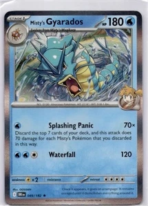 Pokémon TCG Misty's Gyarados Rare Holo, Destined Rivals, 49/182 - Bild 1 von 2