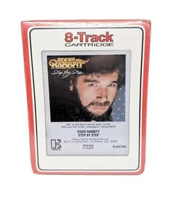 Eddie Rabbitt 1981 Step By Step 8-Track Sealed Country Music Cartridge Tape - Imagen 1 de 2