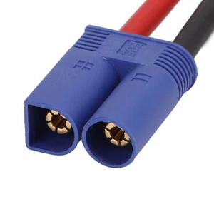 EC5 To EC3 Cable Approx 3.5in Long 12AWG Safe Soft Silicone Corrosion Resis LS - Picture 1 of 22