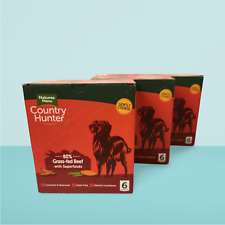 Natures Menu Country Hunter Wet Dog Food Pouches Grass-Fed Beef 3 x 6 x 150g