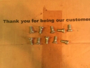 10 Of Servalite Part # 4761 Plow Bolts 3/8-16 X 1" Grade 5 # 3 Head - Foto 1 di 2