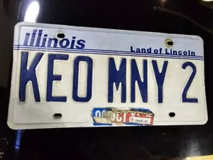 Targa Illinois KEO MNY 2 - Foto 1 di 1
