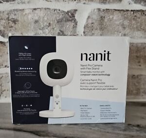 Nanit Pro Smart Baby Monitor & Flex Stand - 1080p Secure Wi-Fi Video Camera,...