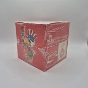 RARO BLOQUE DE BILLETES DE COCA COLA OLÍMPICOS 1980-1984 HECHO EN ALEMANIA PAQUETE SIN ABRIR - Imagen 1 de 7