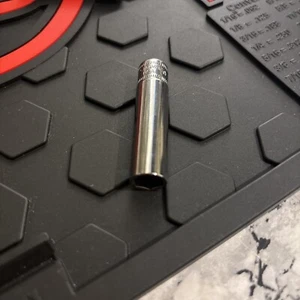 Snap-on Tools USA NEU 1/4" Schraubenschlüssel 6-PUNKT metrisch 9 mm TIEF Chrom Steckschlüssel STMM9 - Bild 1 von 1