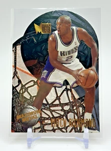 1995-96 Fleer Metal Mitch Richmond Maximum Metal Die Cut#9 Kings HOF - Picture 1 of 2