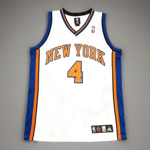 Authentic Adidas Nate Robinson Knicks 44 NBA Trikot Basketball Air Jordan Kobe L - Picture 1 of 16