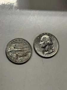 2021 P & D George Washington Crossing the Delaware U.S. Quarters - Bild 1 von 2