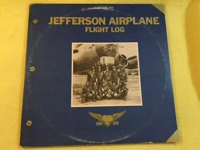 Jefferson Airplane “Flight Log” Stereo (2)Vinyls=VG+ 12" LPRecord Rock,Folk Rock - Image 1 of 4