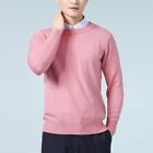 2023 Men's cashmere sweater autumn and winter soft knitted pullover O-neck