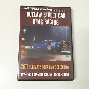 Outlaw Street Car Racing DVD 2011 USA (REGION 1  NTSC) 4 Disc Set, 10W Racing 