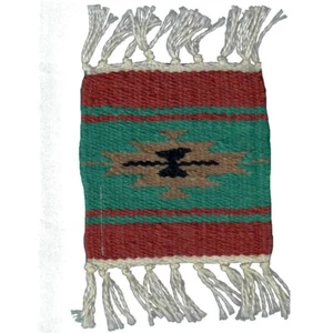 Maya Wool Southwest Design Coaster - 6" x 6" - FREE SHIPPING - Picture 1 of 1