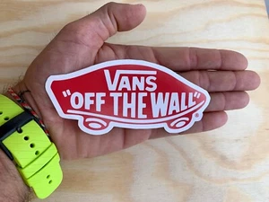 Calcomanía de nieve para patineta Vans Off The Wall - Imagen 1 de 3