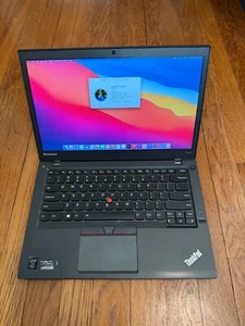 Lenovo ThinkPad T450S Core I7, 12gb RAM 500gb SSD, Hackintosh Mac OS Big Sur - Picture 1 of 2