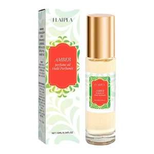 Botella de vidrio enrollable de aceite de fragancia ámbar Nemat 10 ml / 0,34 fl oz MINI CON CAJA - Imagen 1 de 7