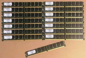 LOT OF 22 VIRTIUM VL393T5663FE6ME 2GB ULP RDIMM Blade Memory Modules - Picture 1 of 3