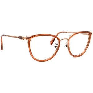 Coach Eyeglasses HC 5146 9415 Shiny Rose Gold/Amber Butterfly Frame 54[]20 140 - Picture 1 of 6