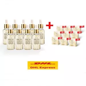 Rich Serum 9 bottles + Rich Soap 9 bars 24K pure gold reduce dark spots Light - Picture 1 of 6