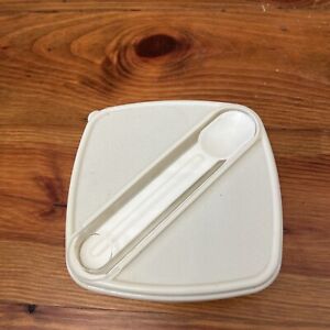 Lunch Sandwich Container with Fork and Spoon Clear Food Storage