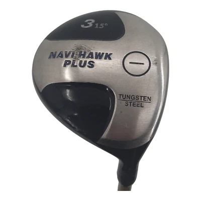 Navi Hawk Plus 3 Fairway Wood 15° Tungsten Steel 44” RH Golf Club Regular Flex - Image 1 of 4