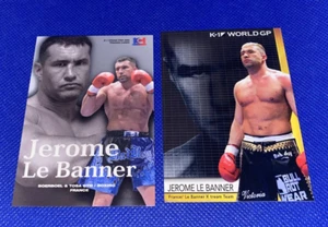Jerome Le Banner K-1 KickBoxing GP 2005 & 2008 Epoch Cards Lot rare ufc pride fc - Bild 1 von 2