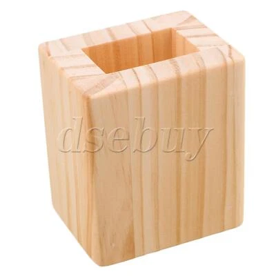 4x2.5CM Closed Hole Wood Furniture Lifter Bed Sofa Table Riser Add 5cm - Image 1 of 4