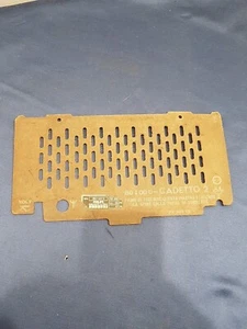 Pannello Posteriore Radio A Valvole Philips BO I 00 U Cadetto 2 Vintage - Foto 1 di 7