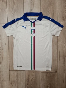 ITALY ITALIA 2016 2017 AWAY FOOTBALL SHIRT SOCCER JERSEY szS PUMA - Picture 1 of 6