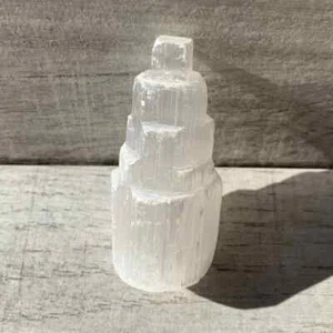 Selenite iceberg Crystal Gemstone, Clear Bad Energy Vibes - Picture 1 of 1