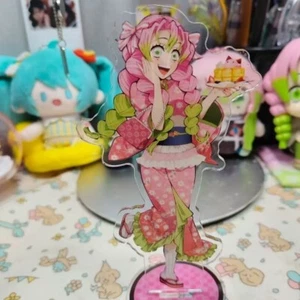 Demon Slayer Kanroji Mitsuri Acrílico Soporte Figura Escritorio Colección Animegift - Imagen 1 de 2