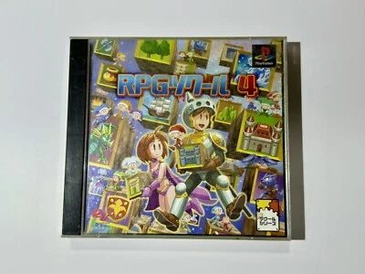 RPG Tsukuru 4 RPG Maker 4 Playstation PS1 Japan import SLPS 02861-2 US Seller - Image 1 of 4