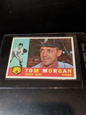 1960 TOPPS BASEBALL -- #33 -- TOM MORGAN - Image 1 of 2