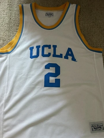 London Ball UCLA Bruins Jersey White Cover