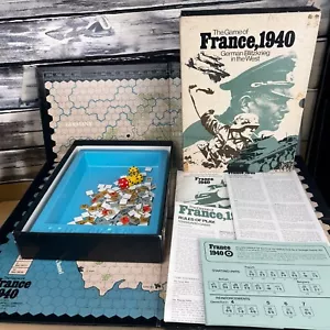 Vintage 1972 The Game of France 1940 German Blitzkrieg In The West Avalon Hill - Picture 1 of 10