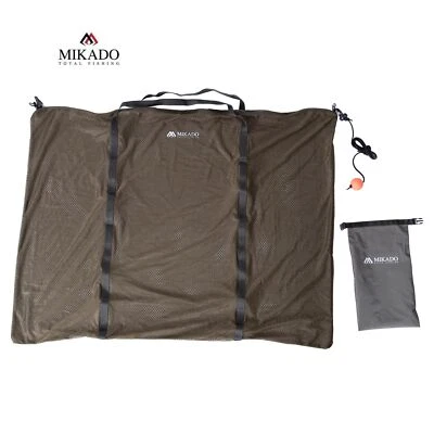 MIKADO massiver Soft Mesh Karpfensack 120x90cm Carp Sack mit Transportsack - Bild 1 von 2