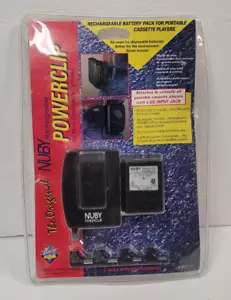 The Original NUBY pacco batteria ricaricabile Powerclip per lettore cassette NUOVO - Foto 1 di 9