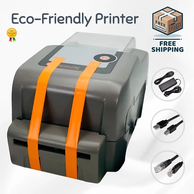 Datamax E-4205A Direct Thermal Barcode Printer 203 DPI, USB + 1 Year Warranty - Image 1 of 4