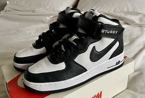 Nike X Stussy Air Force 1 ‘07 Mid - Picture 1 of 8