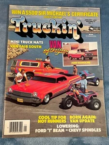 Vintage Truckin' Magazine Volume 10 No. 1 January 1984 McMullen Paperback - Picture 1 of 10