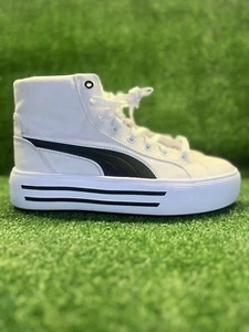 Puma Kaia 2.0 Mid Damen-Sneaker Plateau weiß schwarz Schuhe Größe 10 - Bild 1 von 10