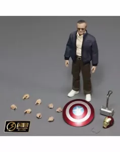 1/12 Figura de Stan Lee EE. UU. Manipple Acción Marvel Legends Mafex - Imagen 1 de 3