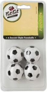Soccer ball style foosballs - 4 pack - Picture 1 of 3