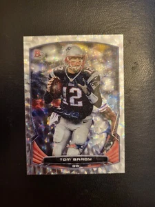 2014 Bowman Next in Line - #56 Refractor Tom Brady HOF Patriots Michigan U Bucs - Picture 1 of 7