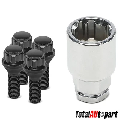 5x Perno de rueda M14-1,5 para Volkswagen Golf 97-07 10-19 Beetle Tiguan Passat Foto 1 de 4