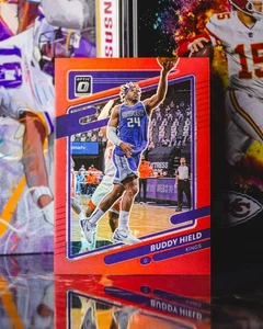 2021-22 Donruss Optic #98 Buddy Hield Red Prizm /99 - Foto 1 di 2
