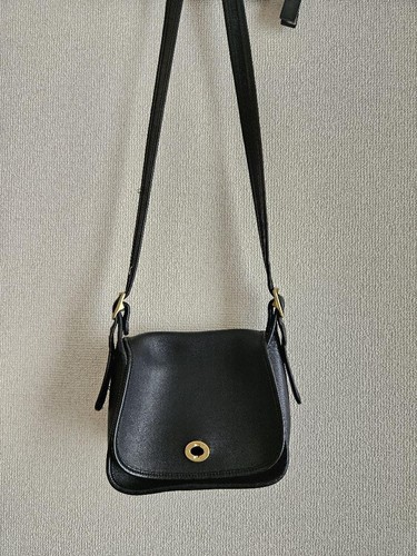 Coach 9966 borsa a tracolla vintage in pelle ottima chiusura logo dal Giappone